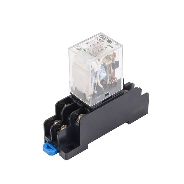 HH54P MY4電磁中間繼電器帶底座