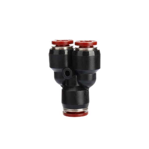 PY型三通氣管快速接頭 氣動T型等徑變徑快速接頭PE