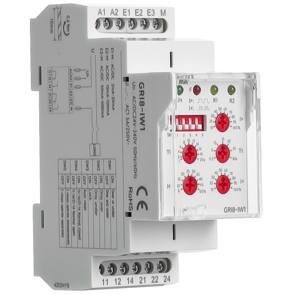 GRI8-IW系列監控電流繼電器